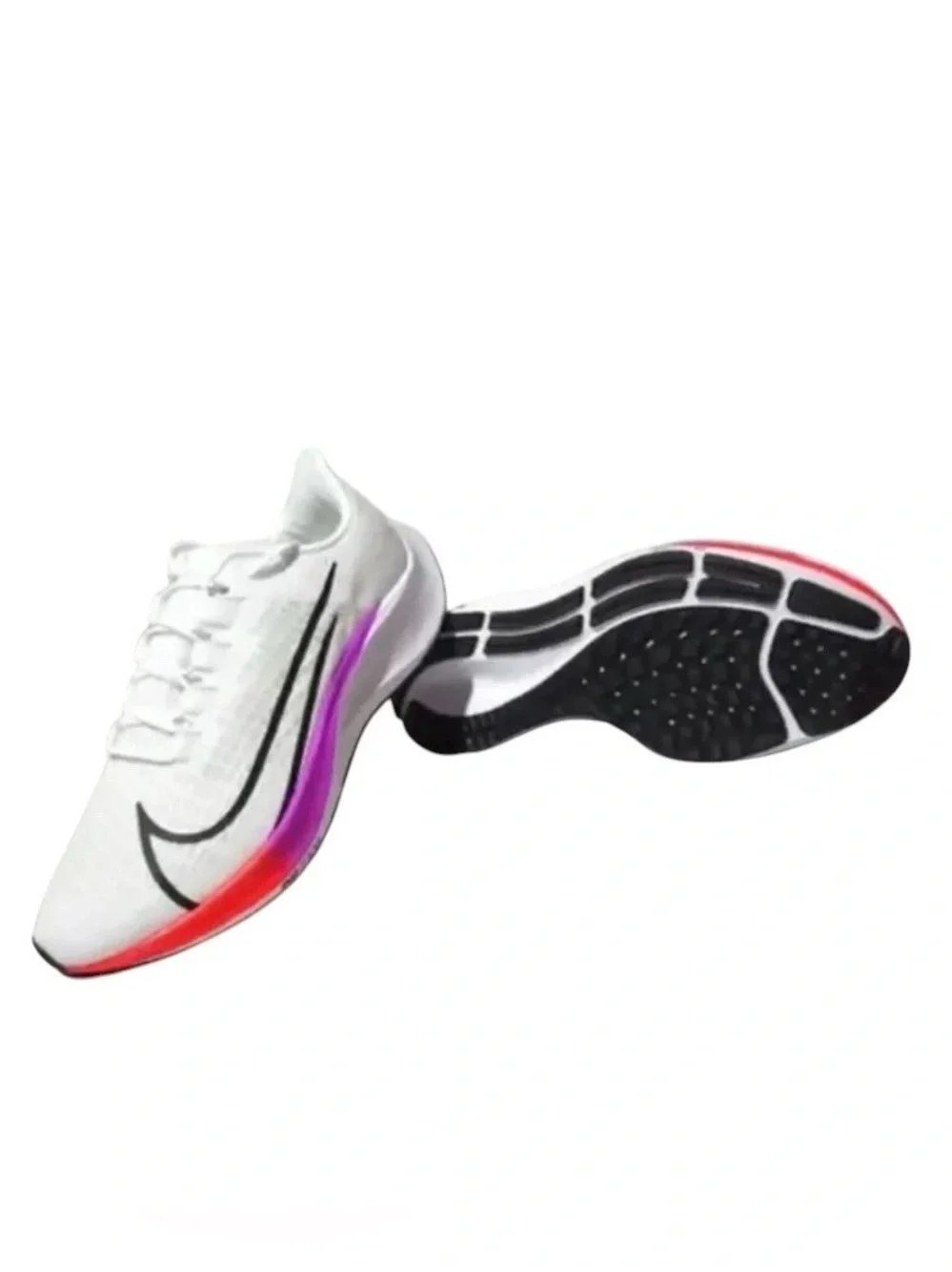 Nike Air Zoom Pegasus 37 White Multi-Color. Size 9. New without Box. Running.